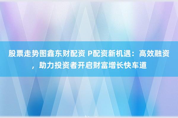 股票走势图鑫东财配资 P配资新机遇：高效融资，助力投资者开启财富增长快车道