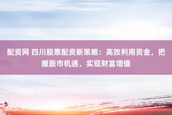 配资网 四川股票配资新策略：高效利用资金，把握股市机遇，实现财富增值