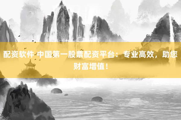 配资软件 中国第一股票配资平台：专业高效，助您财富增值！
